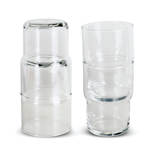Custom 460ml Hi Ball Glasses Stacked